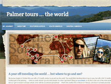 Tablet Screenshot of palmertours.com